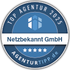 Agenturtipp 2025 Netzbekannt