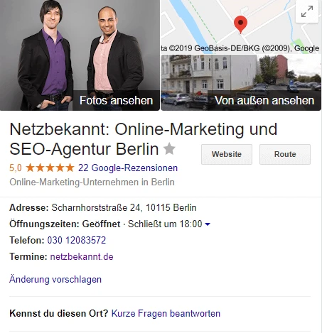 Google My Business Kategorien Tipps